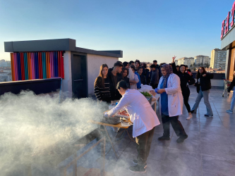 Mangal başında stres attık